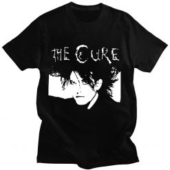 T-shirt style Punk The Cure Robert Smith