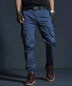 Pantalons Kaki décontractés hommes – Image 4