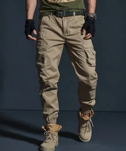 Pantalons Kaki décontractés hommes – Image 2