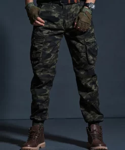 Pantalons Kaki décontractés hommes – Image 3