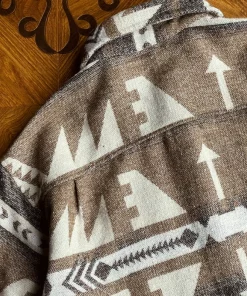 Chemise en laine lourde Vintage pour hommes – Image 4