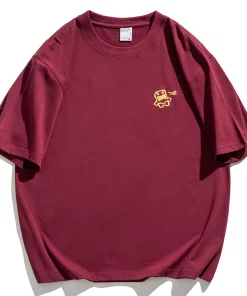 T-shirt surdimensionné coréen pour hommes – Image 7