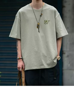 T-shirt surdimensionné coréen pour hommes
