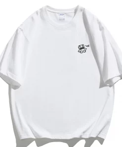 T-shirt surdimensionné coréen pour hommes – Image 5