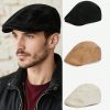 Béret en daim pour hommes et femmes
