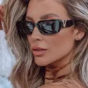 Lunettes de soleil rétro de marque