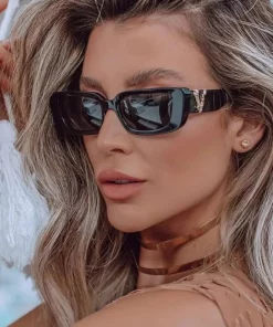 Lunettes de soleil rétro de marque