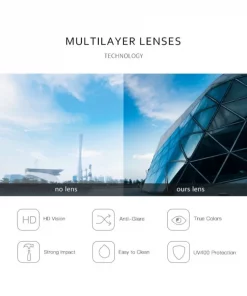 Lunettes de soleil carrées à double barre et rivets pour femme – Image 5