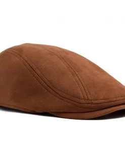 Béret en daim pour hommes et femmes – Image 3