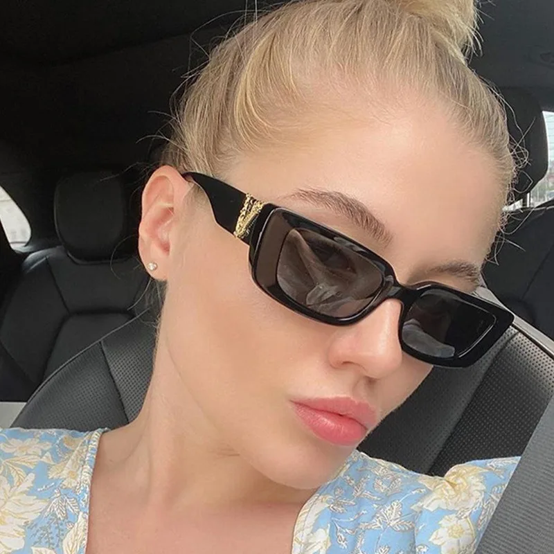 Lunettes de soleil rétro de marque – Image 2