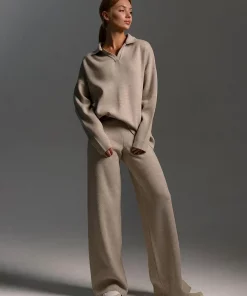 Ensemble 2 pièces Polo pull et pantalon Femme